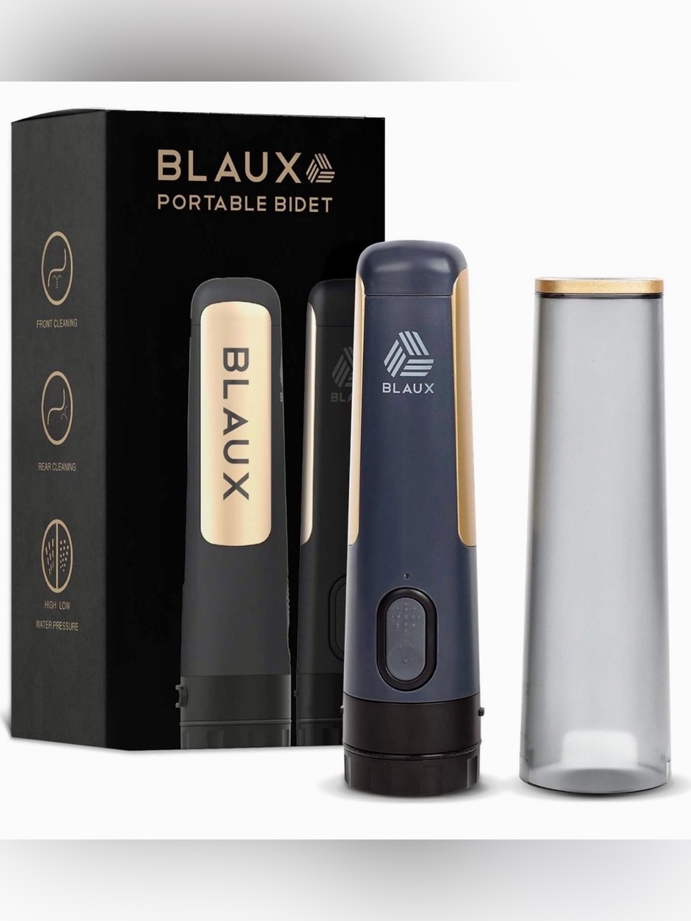 Blaux Portable Bidet for Travel  Rechargeable Handheld Sprayer 5.75oz~NEW SEALED